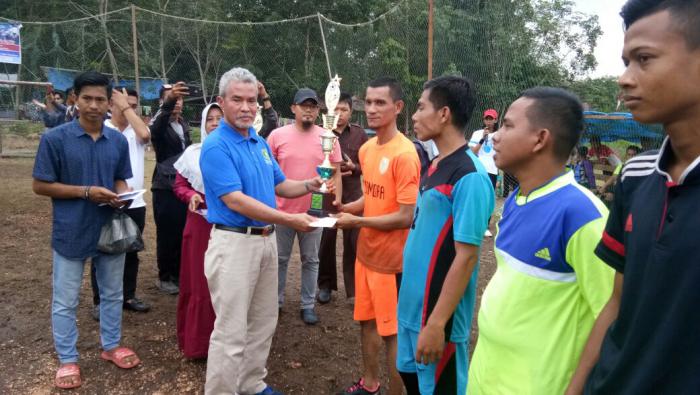 Ganyang Netral 4:1, Harimau Rawa Juara Turnament RUMPUT Cup 2018 di Tasik Putripuyu