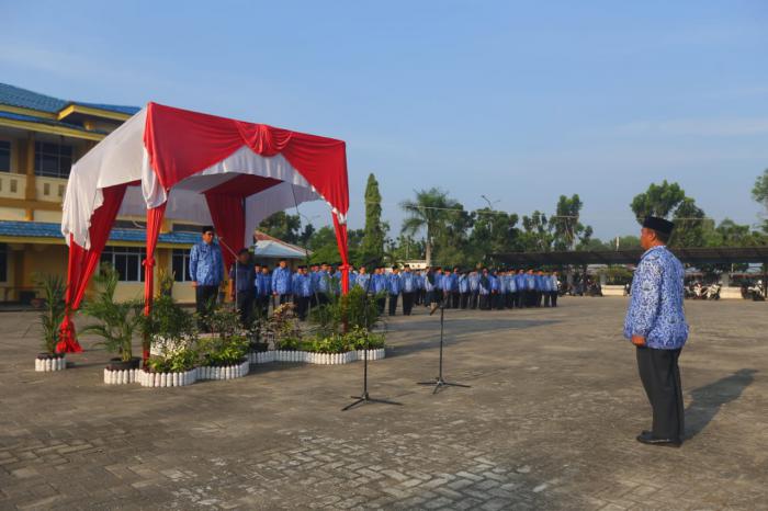 Apel 17 Hari Bulan, Sekda Meranti Minta Kepala OPD Tingkatkan Fungsi Pengawasan