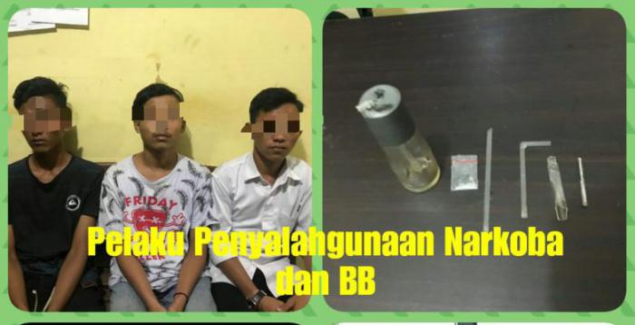 Tiga Terduga Perampok di Selatpanjang Diringkus Polisi Saat Nyabu