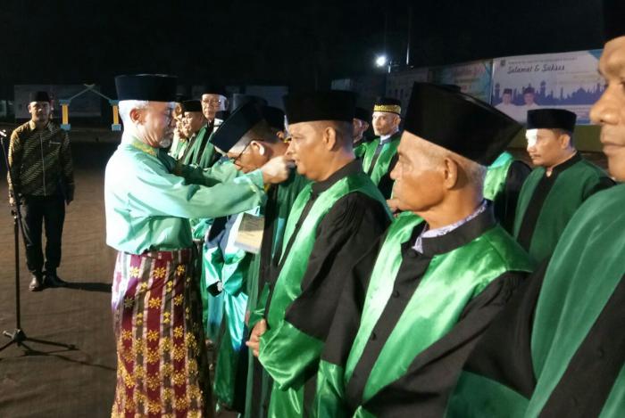 Wabup Said Hasyim Lantik Dewan dan Majelis Hakim MTQ X Meranti