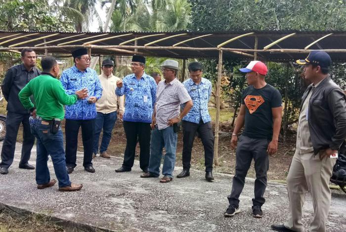 Sekda Tinjau Persiapan MTQ Kabupaten Ke-X Tahun 2018, Pembangunan Sudah Mencapai 70 Persen
