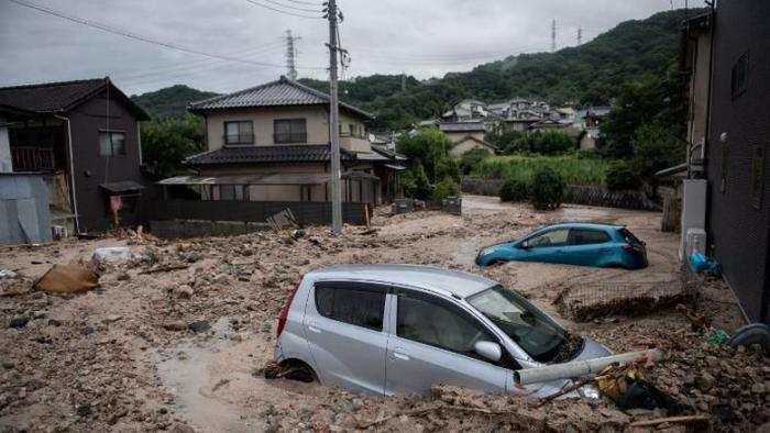 Petaka Banjir Jepang Tewaskan 200 Orang Lebih