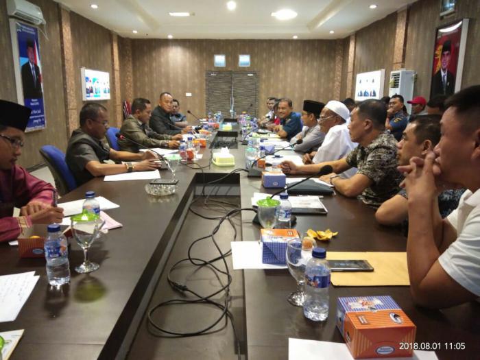 Bahas Kenaikan Harga Tiket, Komisi II DPRD Meranti Hearing Dengan Pengusaha Kapal dan Instansi Terkait