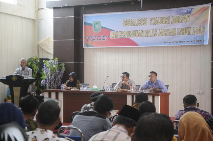 OPD Bidang Kepegawaian Diharap Menguasai Soal Evaluasi Jabatan