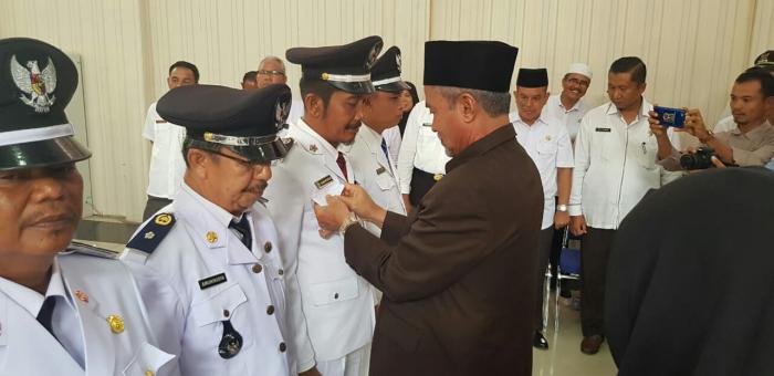 Dilantik, Pj Kades Diharap Mampu Ciptakan Kondusifitas