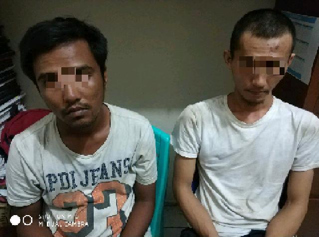 Polisi Ciduk Dua Bandar Sabu di Kebun Sawit