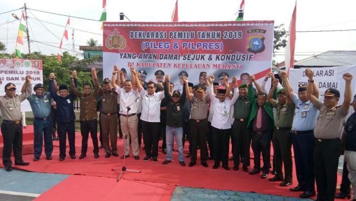 Pemda dan Masyarakat Deklarasi Pemilu Damai 2019