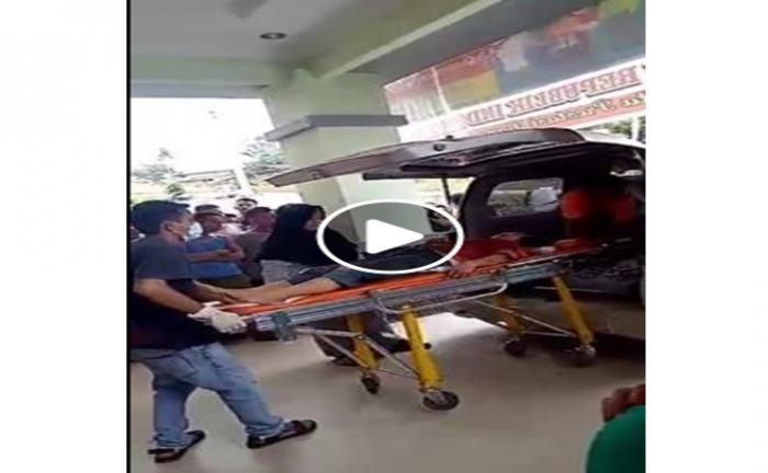 Diduga Korban Pembacokan, Wanita di Pelalawan Berjalan Bersimbah Darah