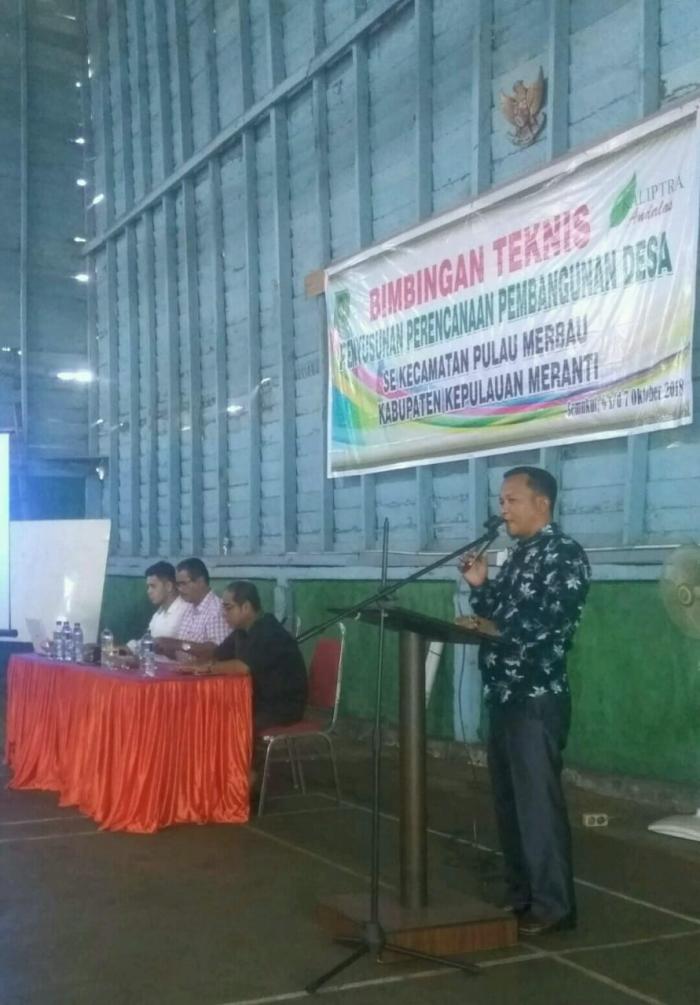 Ketua Komisi 1 Buka Bimtek Penyusunan Perencanaan Pembangunan Desa Tahun 2018