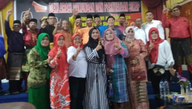 Relawan Kesatuan Suku Melayu Duri Deklarasi Dukung Jokowi-Ma'aruf Amin