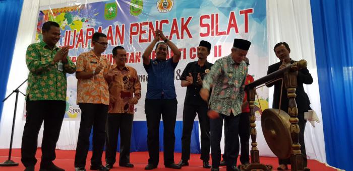 Dibuka Wabup, Kejuaraan Silat Bupati Cup II Tahun 2018 Resmi Dimulai