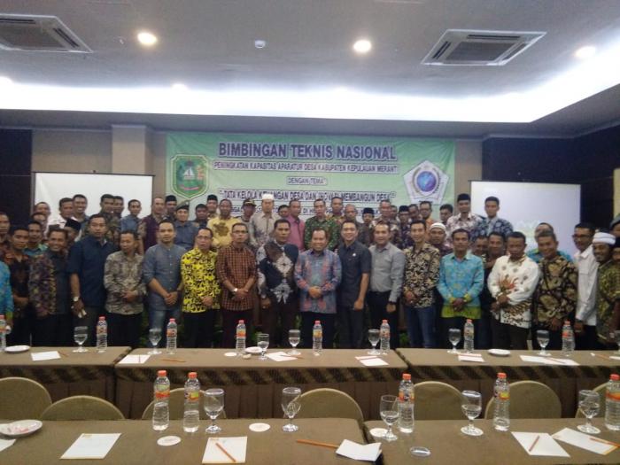 Kades di Meranti Diharap Mampu Maksimalkan Pengelolaan Dana Desa