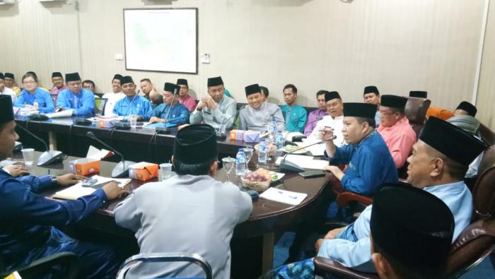 Bupati Pimpin Rapat Pembahasan APBD Meranti Tahun 2019