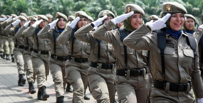 Satpol PP Bengkalis Digembleng Latihan Upacara Pemakaman ASN