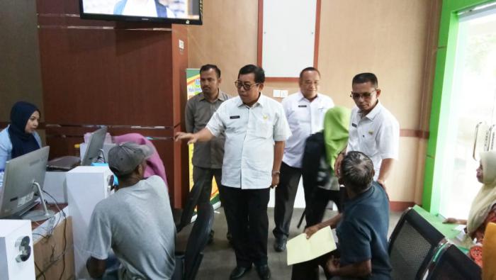 Sidak SKPD, Sekda Cek Disiplin Pegawai dan Progres Pelaksanaan Program Strategis