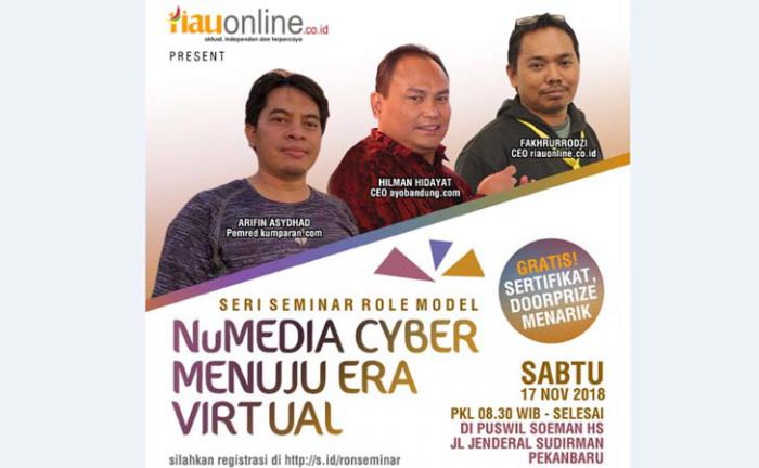 Pagi ini, NuMedia Cyber Menuju Era Digital Digelar