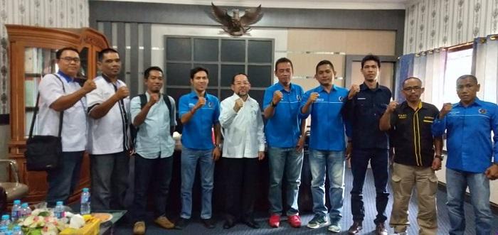 Silaturahmi PWI Bengkalis, Sekda: Wartawan Mitra Pemerintah Daerah