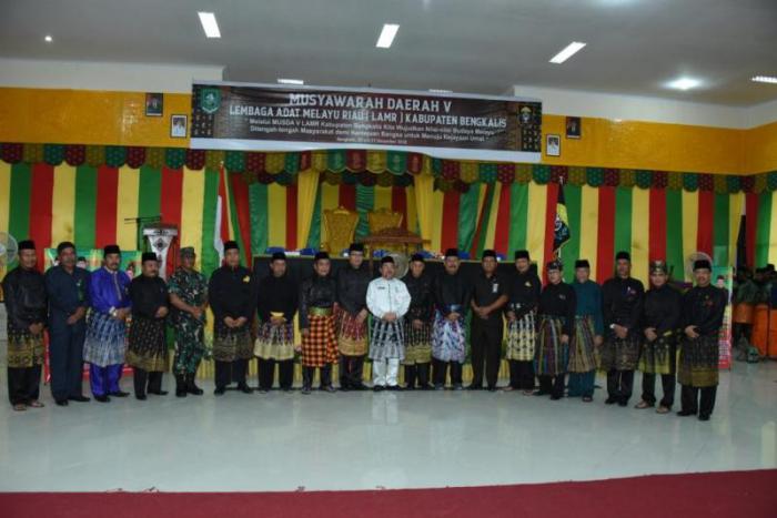 Sekda Buka Musda Ke-V LAMR Kabupaten Bengkalis