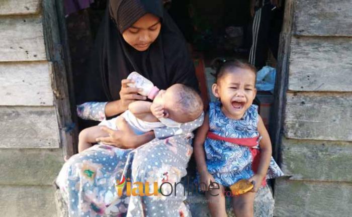 Luar Biasa, Gadis 14 Tahun Hidupi Kedua Adiknya Masih Balita Seorang Diri