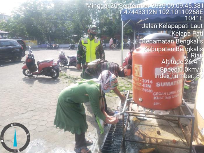 Serka Yanuswar Hermana Terus Ingatkan Masyarakat Disiplin Protokol Kesehatan