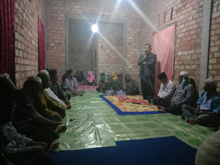Bacalon Wabup Nuriman Khair Hadiri Undangan Tokoh Masyarakat Desa Banglas