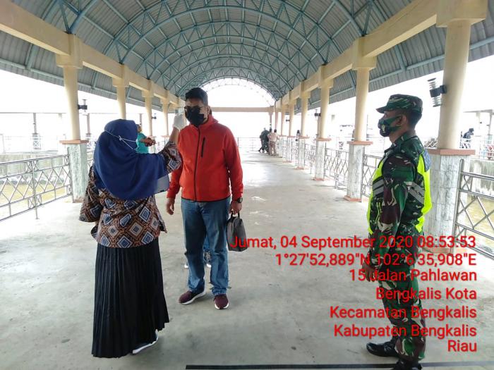 Serda Suprianto Terapkan Protokol Kesehatan di Pelabuhan BSL