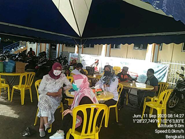 Serda Rs. Sitorus terus Menerapkan Protokol Kesehatan dan Dilaksanakan di Pasar Terubuk