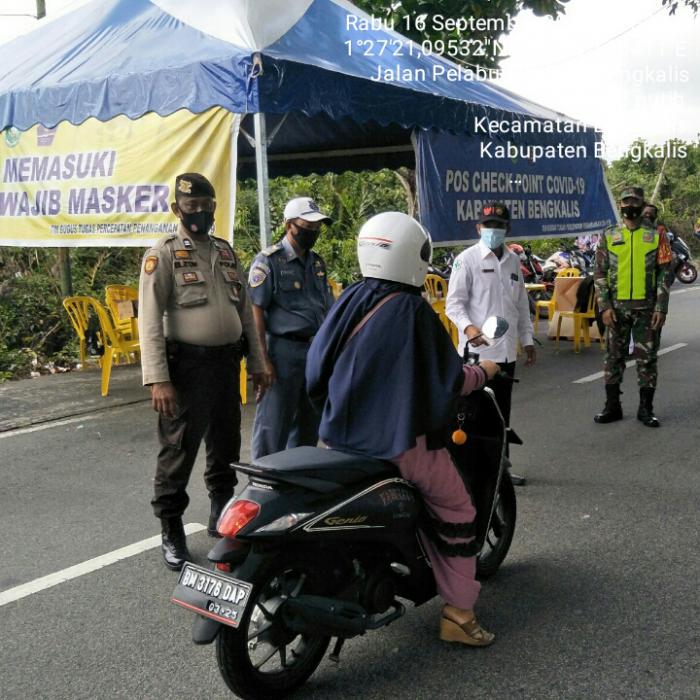 Protokol Kesehatan Terus Diterapakan di Pelabuhan Roro Bengkalis
