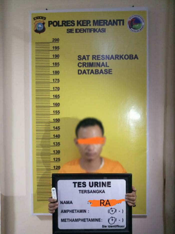 Polisi Tangkap DPO Pengedar Narkoba di Meranti, Tiga Paket Sabu Diamankan