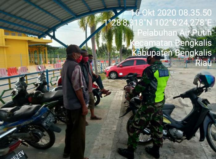 Protokol Kesehatan Terus Diterapkan di RoRo Bengkalis