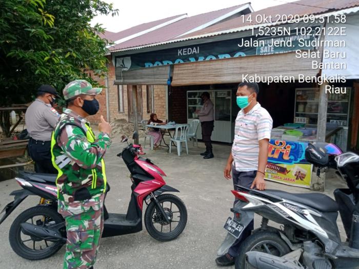 Serda Armansyah Kembali Terapkan Protokol Kesehatan di Desa Selatbaru