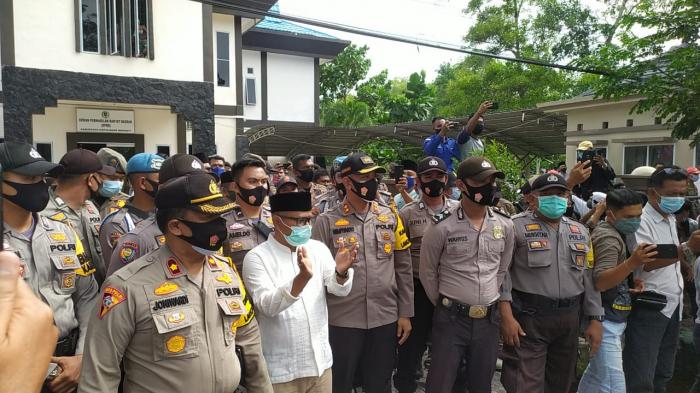 Polres Meranti Terjunkan 100 Personel Amankan Unjuk Rasa Tolak RUU Cipta Kerja