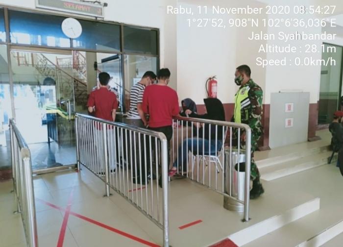 Serda Suprianto Rutin Patroli di Pelabuhan BSL Bengkalis, Ini yang dilakukan?