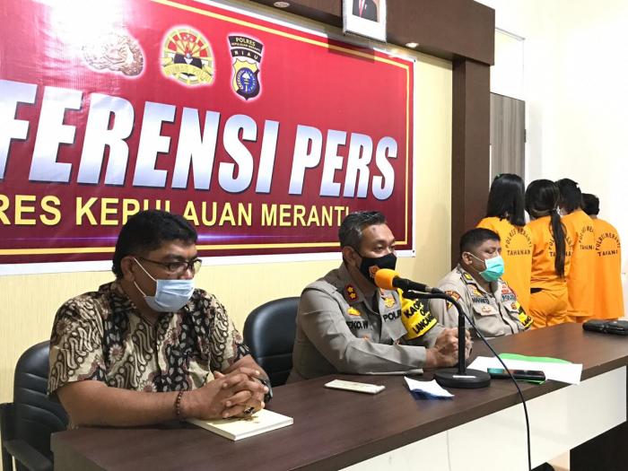 Kasus Sabu, Polisi Tangkap 4 IRT di Selatpanjang