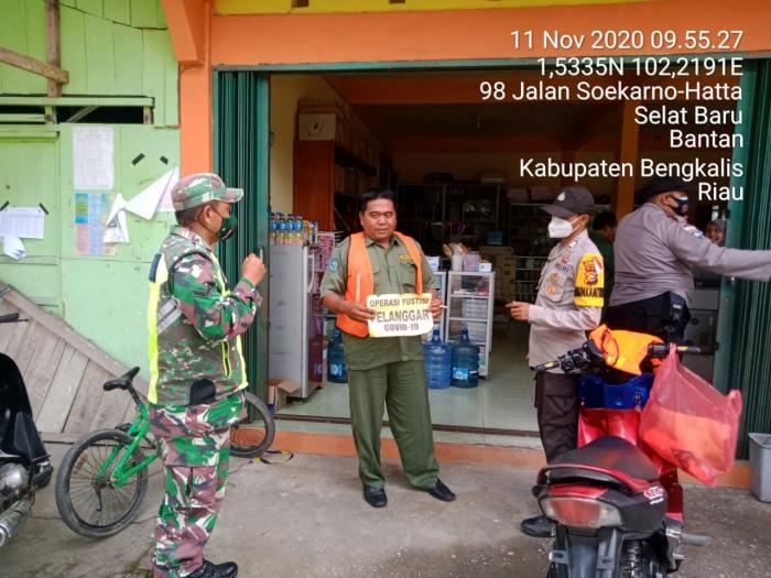 Personel Koramil 01/Bengkalis Rutin Patroli di Kecamatan Bantan, Ada Apa?