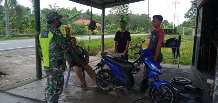 Masyarakat di Kecamatan Bengkalis Terua Diimbau Prokes Kesehatan