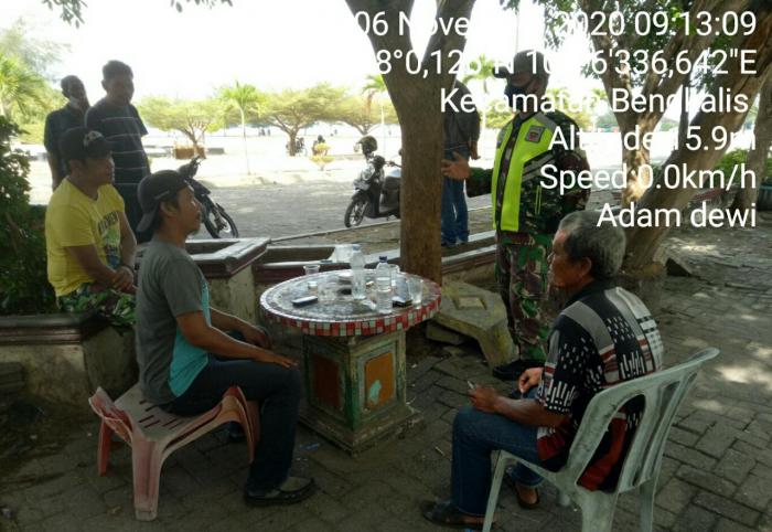 Terus Melakukan Patroli Protokol Kesehatan di Taman Andam Dewi Bengkalis, Ada Apa?