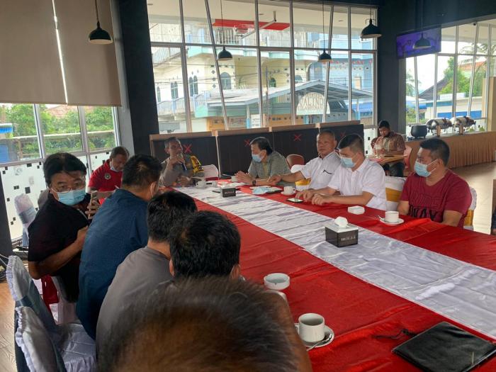 Kapolres Kepulauan Meranti Ikuti Rapat Awal Jelang Imlek 2021