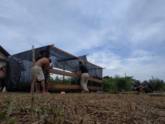 Baru Dilantik, PWI Meranti Langsung  Wujudkan Program Kebun Jahe 