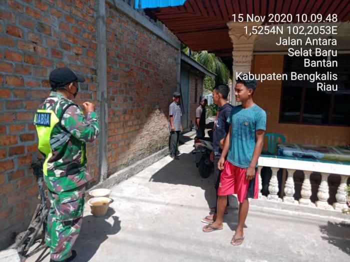 Masyarakat Bantan Terus Diingatkan Protkes Guna Memutus Peyebaran Covid 19