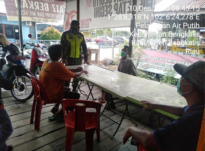 Patroli Prokes Covid 19, Penumpang Roro Bengkalis 
