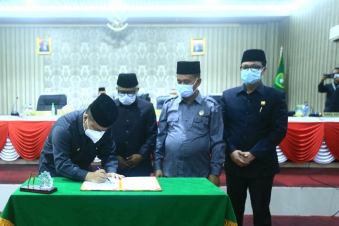 APBD Murni 2021 Kepulauan Meranti  disahkan Rp 1,139 triliun lebih