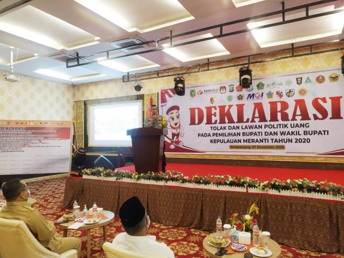 Kapolres Eko: Pemberi dan Penerima Politik Uang Bisa Dipidana