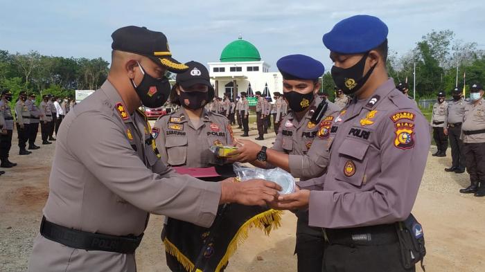 Polres Kepulauan Meranti Geser Personel ke TPS