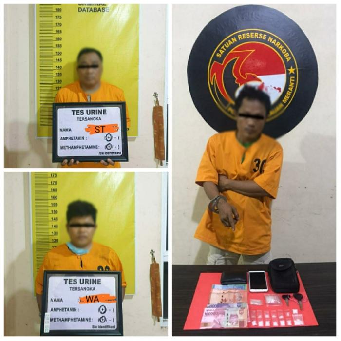 Tangkap 3 Terduga Pengedar, Polisi Kepulauan Meranti Sita Belasan Paket Sabu Siap Edar