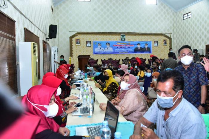 Dinkes Bengkalis Gelar Vaksin Massal di Mandau