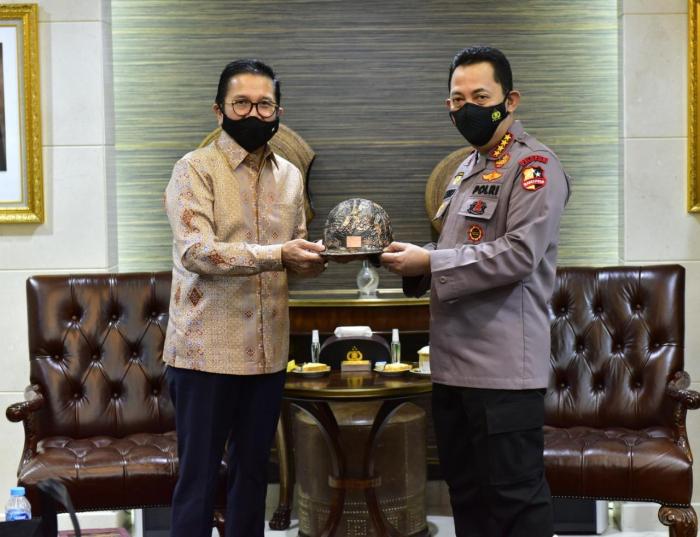 Kapolri Minta PT Preeport Aktif Berpartisipasi Membangun Papua