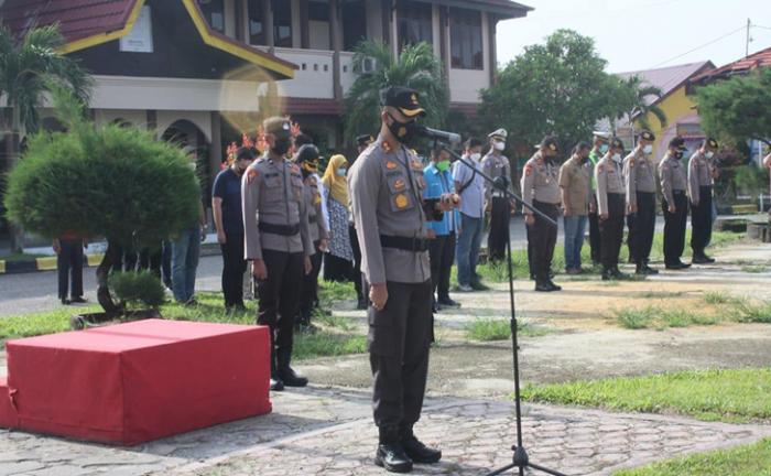AKBP Hendra Pimpin Ops KRYD, Imbau Masyarakat Mandau Patuhi Prokes