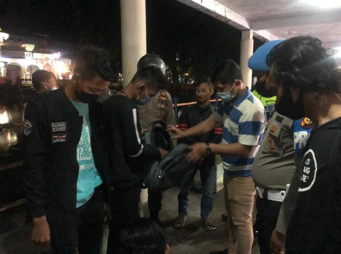 Pelihara Kamtibmas dan Cegah Covid-19, Polres Meranti Gelar Patroli Rutin