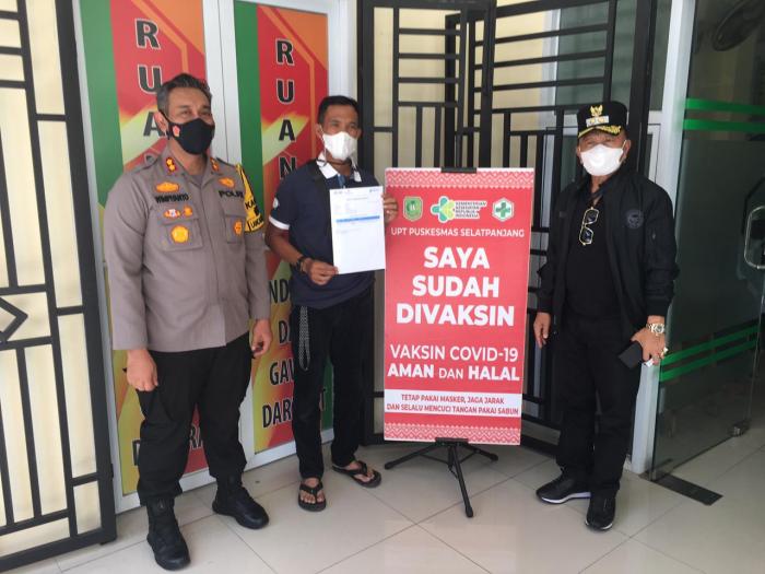 Kapolres Kepulauan Meranti Ajak Masyarakat Sukseskan Vaksinasi Covid-19